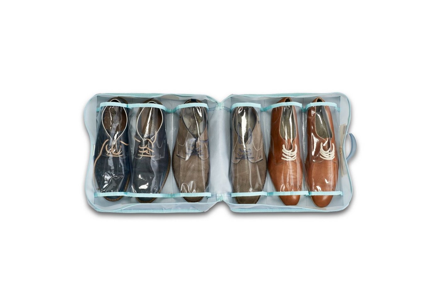 HTI-Living Aufbewahrungsbox Koffer Organizer für Schuhe (1 St., 1 Schuhorganizer), Schuhaufbewahrung transportabel von HTI-Living