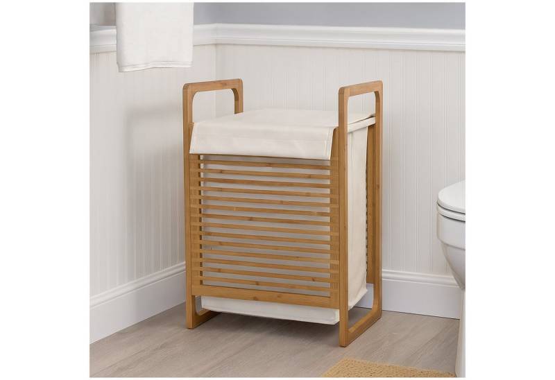 HTI-Living Aufbewahrungsbox Wäschesammler Wäschebehälter (Stück, 1 St., 1 Wäschesammler), Wäschekorb Wäschetruhe von HTI-Living