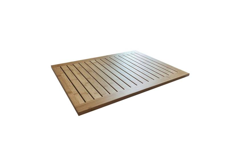HTI-Living Badematte Bambusmatte Antirutschmatte, Höhe 3.5 mm, 1 Badematte, Holz, rechteckig, Badvorleger Badematte von HTI-Living