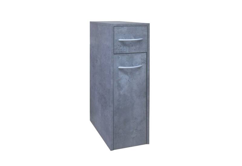 HTI-Living Midischrank Mehrzweckschrank schmal Thekla Beton (Stück, 1-St., 1 Schrank) Nischenschrank für Küche und Bad von HTI-Living