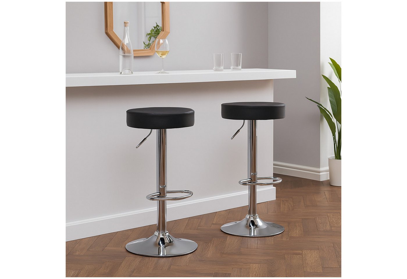 HTI-Living Barhocker Moderner Barhocker im 2er Set (Set, 2 St., 2 Barhocker), Tresenhocker Barstuhl von HTI-Living