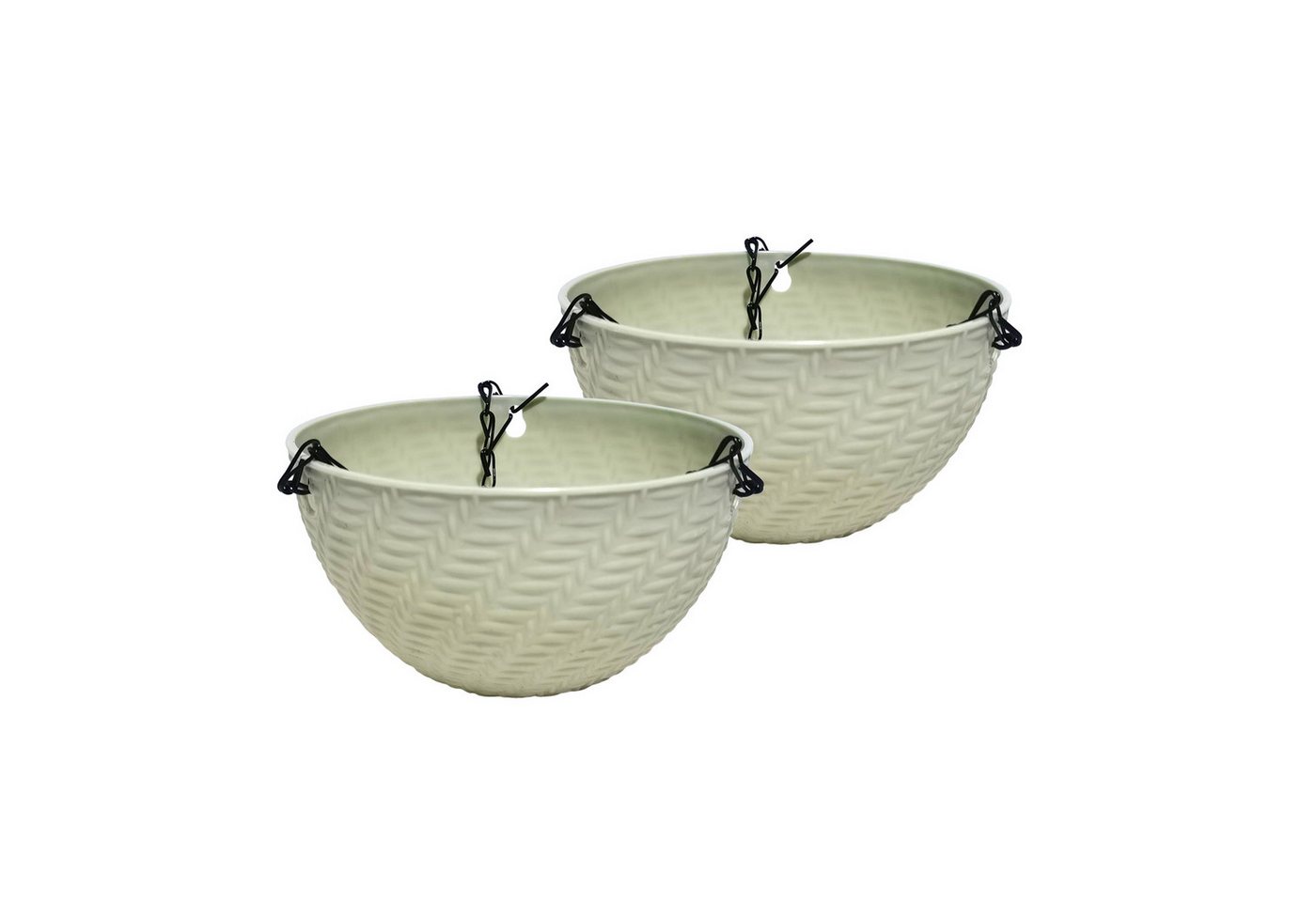 HTI-Living Blumenampel Blumenampel Nessa Pastell 2er-Set (Set, 2 St., 1 Blumenampel), Blumentopf hängend Kunststoff von HTI-Living