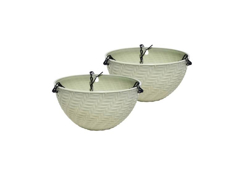 HTI-Living Blumenampel Blumenampel Nessa Pastell 2er-Set (Set, 2 St., 1 Blumenampel), Blumentopf hängend Kunststoff von HTI-Living