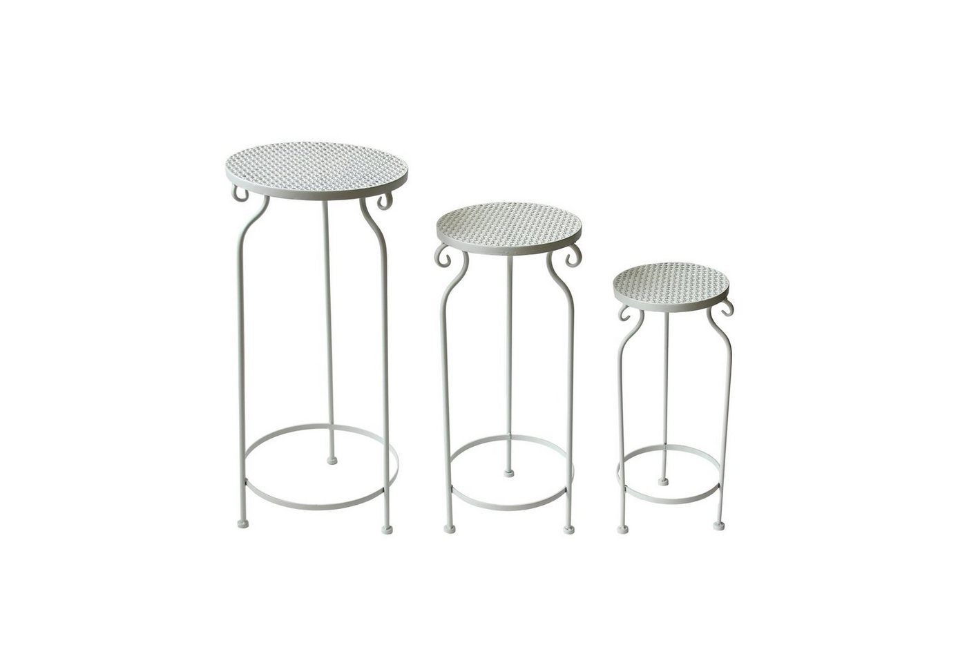 HTI-Living Blumenbank Blumentisch 3er-Set Celia (3 St) von HTI-Living