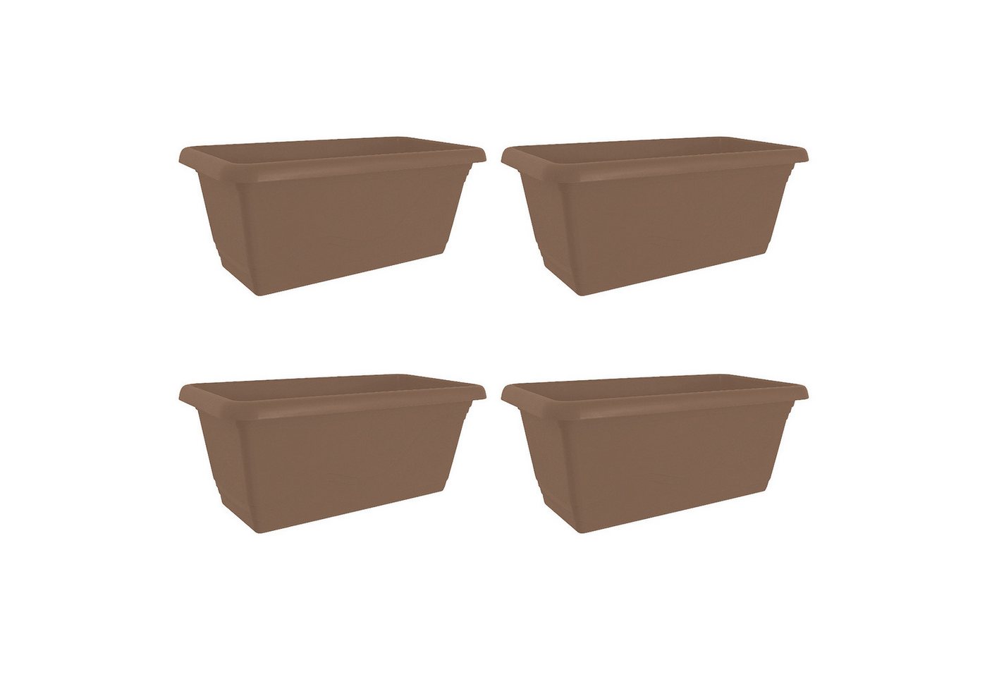 HTI-Living Blumenkasten Blumenkasten mit Wasserspeicher 40 cm (Set, 4 St., 4 Blumenkästen), Pflanztopf Pflanzschale von HTI-Living