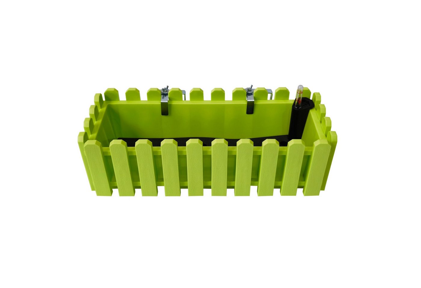 HTI-Living Blumenkasten Pflanzgefäß mit Wasserspeicher 50 cm Nessa (Stück, 1 St., 1 Blumenkasten), Blumenkasten mit Wasserstandsanzeige von HTI-Living