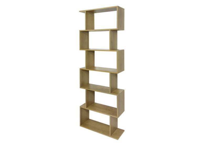 HTI-Living Bücherregal Regal 70x189 Thekla Baumscheibe, Stück 1-tlg., Standregal mit 6 Fächern Raumteiler von HTI-Living
