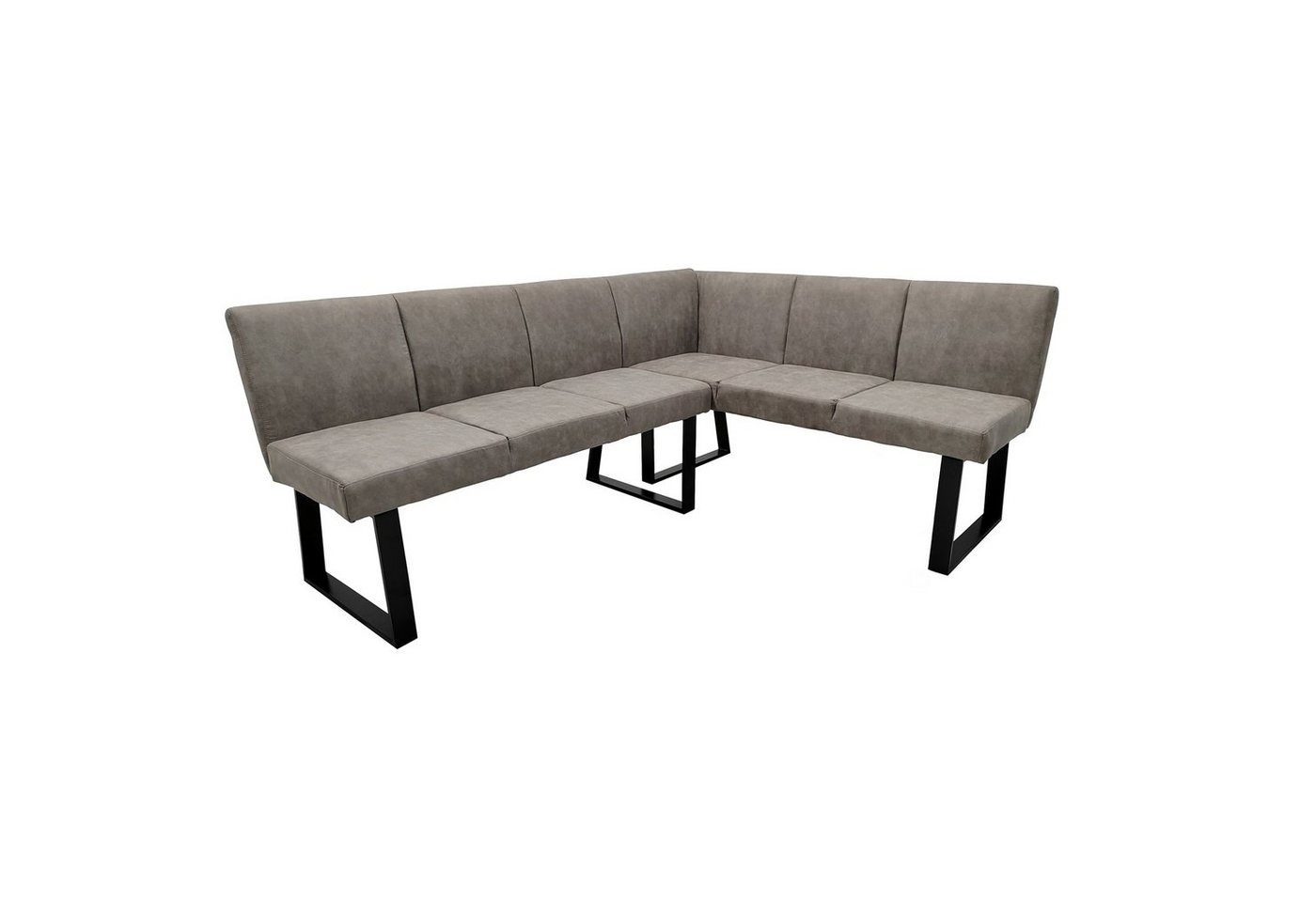 HTI-Living Eckbank Esszimmerbank 192 x 152 cm (Stück, 1-St., 1 Eckbank), Sitzbank Polsterbank Kunstlederbezug Metallgestell von HTI-Living