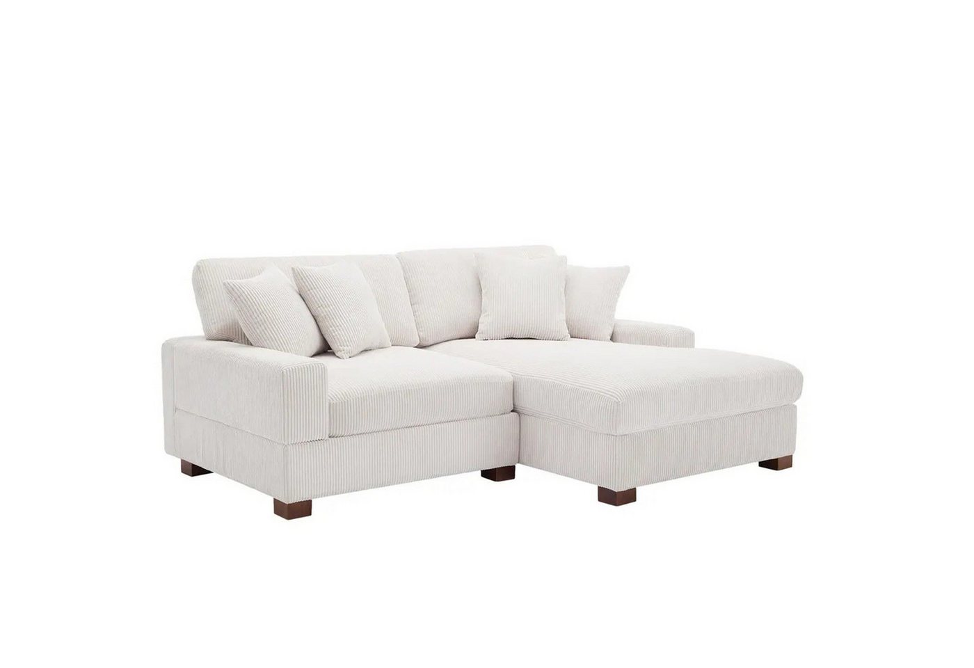 HTI-Living Ecksofa Ecksofa mit Ottomane Rechts Xenia, Stück 1 Teile, Sofa Zweisitzer HTI-Living Ecksofa Ecksofa mit Ottomane Rechts Xenia, Stück 1 Teile, Sofa Zweisitzer von HTI-Living