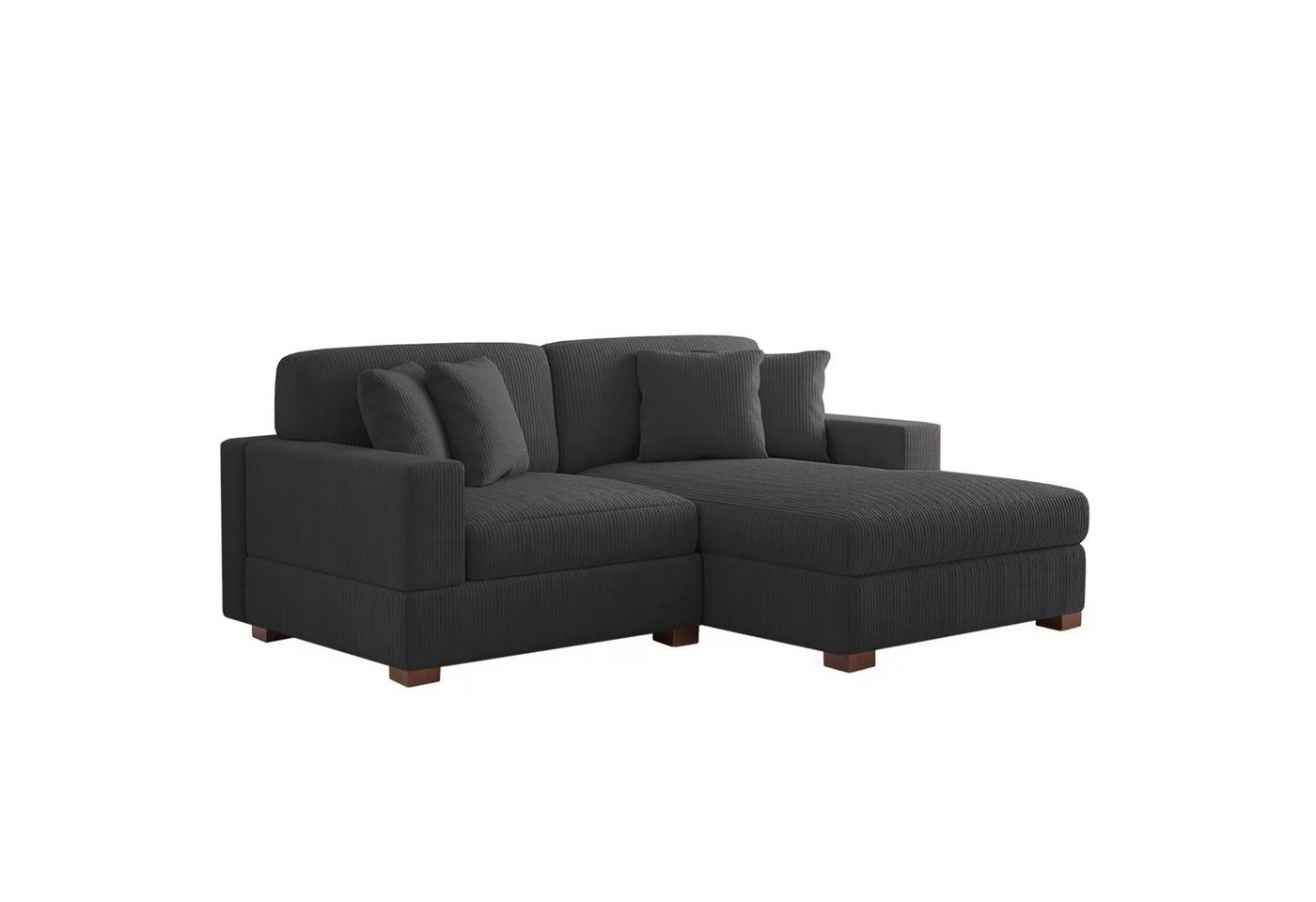 HTI-Living Ecksofa Ecksofa mit Ottomane Rechts Xenia, Stück 1 Teile, Sofa Zweisitzer HTI-Living Ecksofa Ecksofa mit Ottomane Rechts Xenia, Stück 1 Teile, Sofa Zweisitzer von HTI-Living