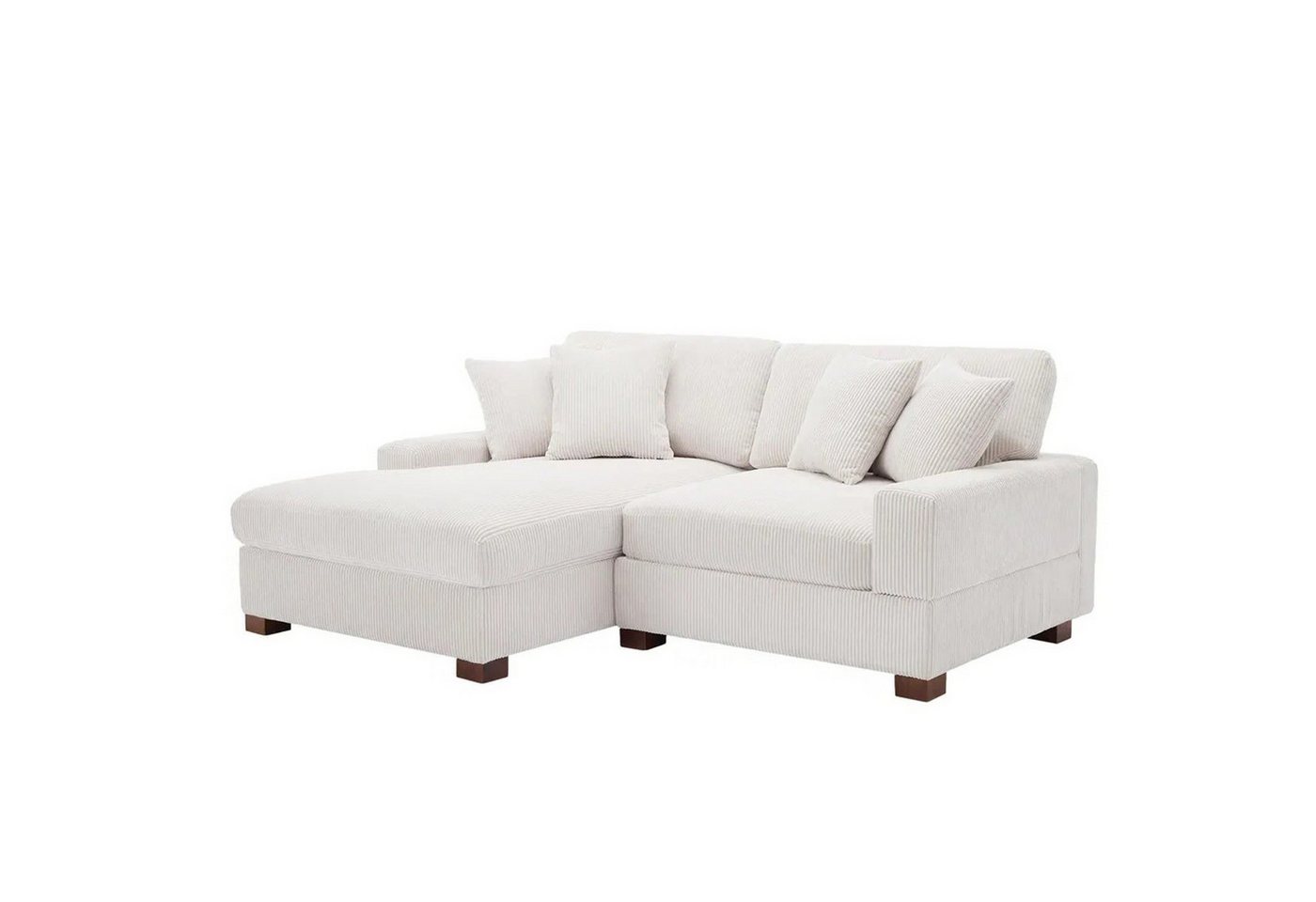 HTI-Living Ecksofa Ecksofa mit Ottomane links Xenia, Stück 1 Teile, Couch Zweisitzer von HTI-Living