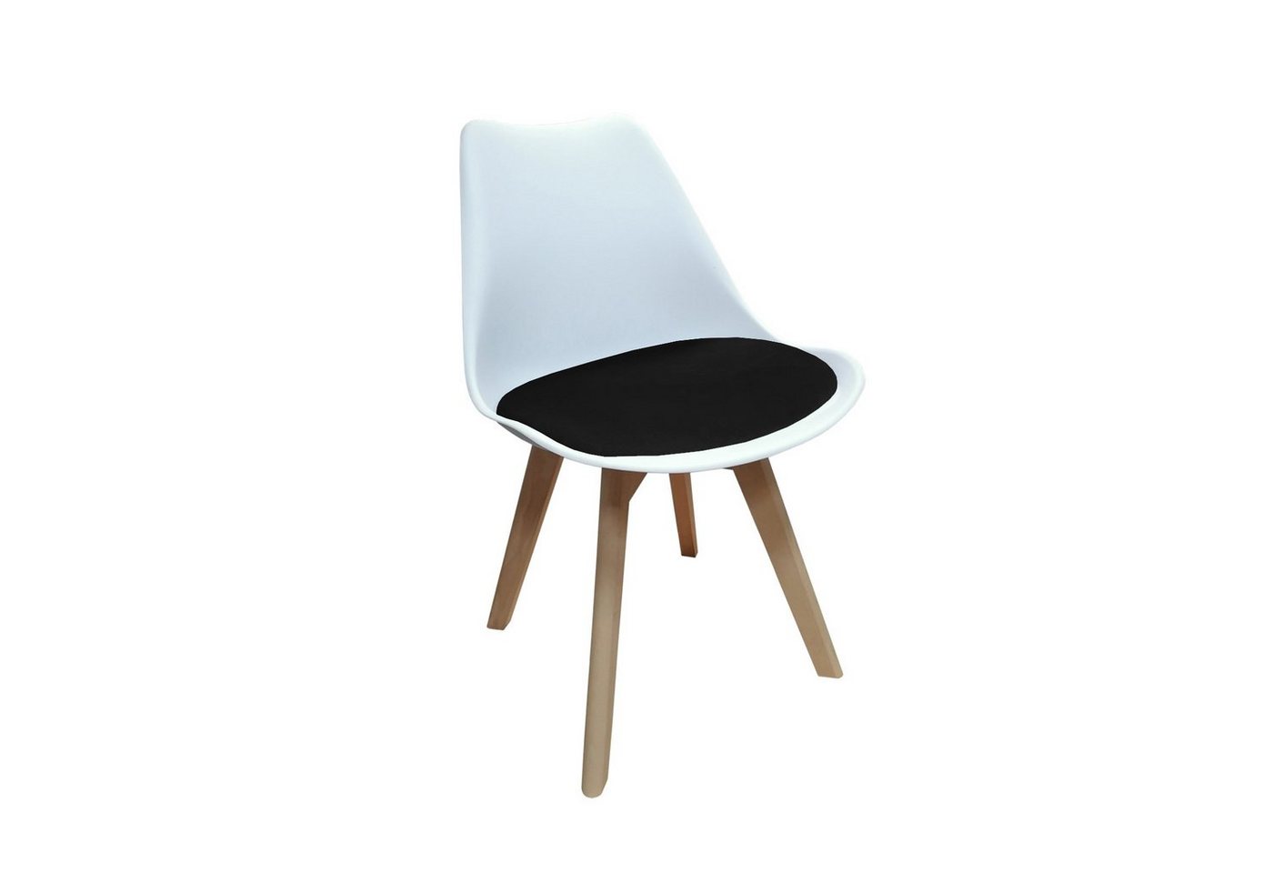 HTI-Living Esszimmerstuhl Stuhl Atlanta Velvet (Stück, 1 St), Esszimmerstuhl Kunststoffschale Samtbezug Holzfüße von HTI-Living