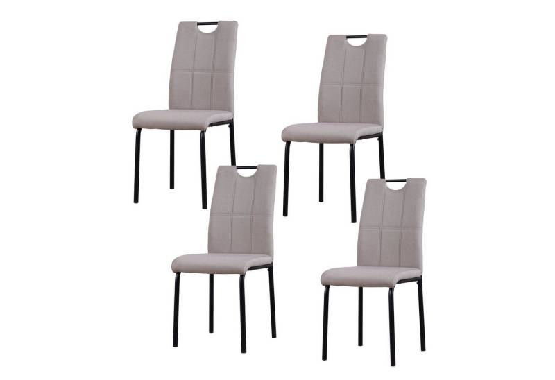 HTI-Living Esszimmerstuhl Stuhl Denton Beige (Set, 4 St), Esszimmerstuhl von HTI-Living