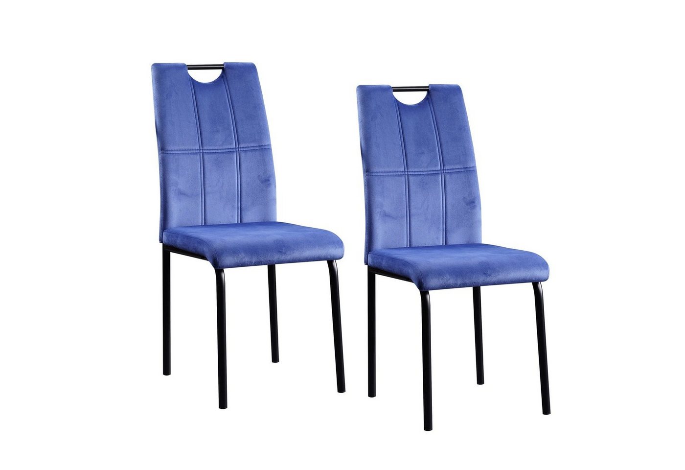 HTI-Living Esszimmerstuhl Stuhl Denton Velvet 2er-Set (Set, 2 St), Esszimmerstuhl Samt von HTI-Living
