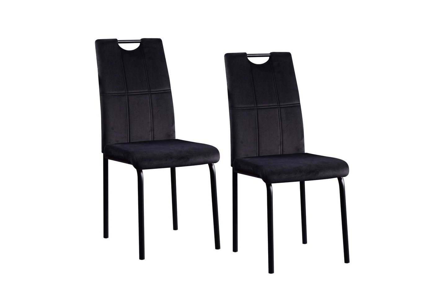 HTI-Living Esszimmerstuhl Stuhl Denton Velvet 2er-Set (Set, 2 St), Esszimmerstuhl Samt von HTI-Living