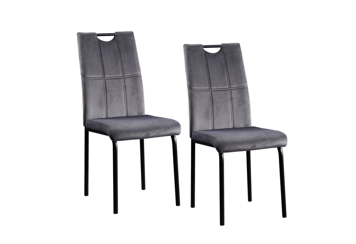 HTI-Living Esszimmerstuhl Stuhl Denton Velvet 2er-Set (Set, 2 St), Esszimmerstuhl Samt von HTI-Living
