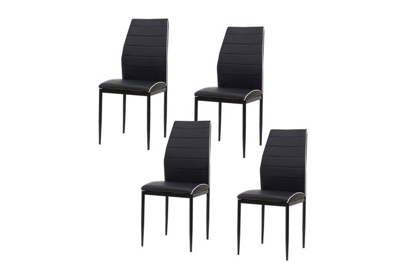HTI-Living Esszimmerstuhl Stuhl Madison PU 4er-Set (Set, 4 St), Esszimmerstuhl Kunstleder von HTI-Living