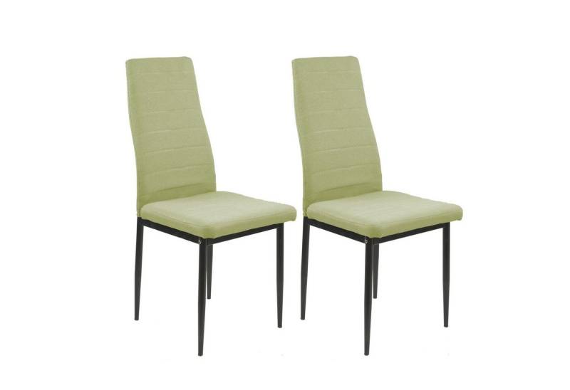 HTI-Living Esszimmerstuhl Stuhl Memphis Webstoff 2er-Set (Set, 2 St), Esszimmerstuhl Metallgestell Vierfuß von HTI-Living