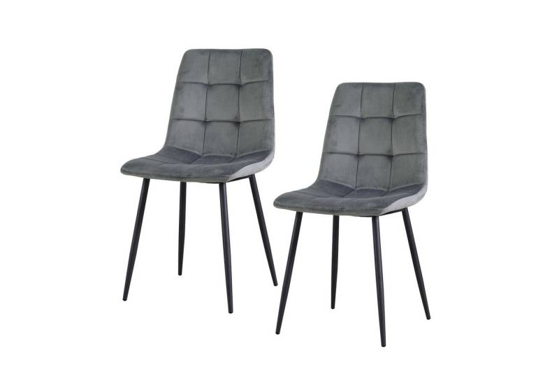 HTI-Living Esszimmerstuhl Stuhl Mesa Velvet 2er-Set (Set, 2 St), Esszimmerstuhl Samt von HTI-Living