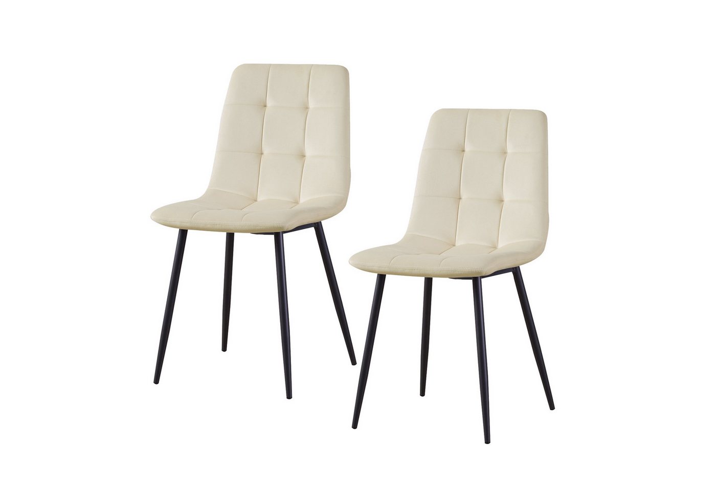 HTI-Living Esszimmerstuhl Stuhl Mesa Velvet 2er-Set (Set, 2 St), Esszimmerstuhl Samt von HTI-Living