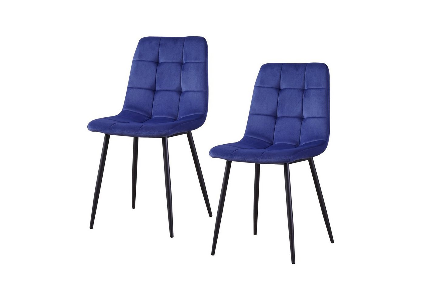 HTI-Living Esszimmerstuhl Stuhl Mesa Velvet 2er-Set (Set, 2 St), Esszimmerstuhl Samt von HTI-Living