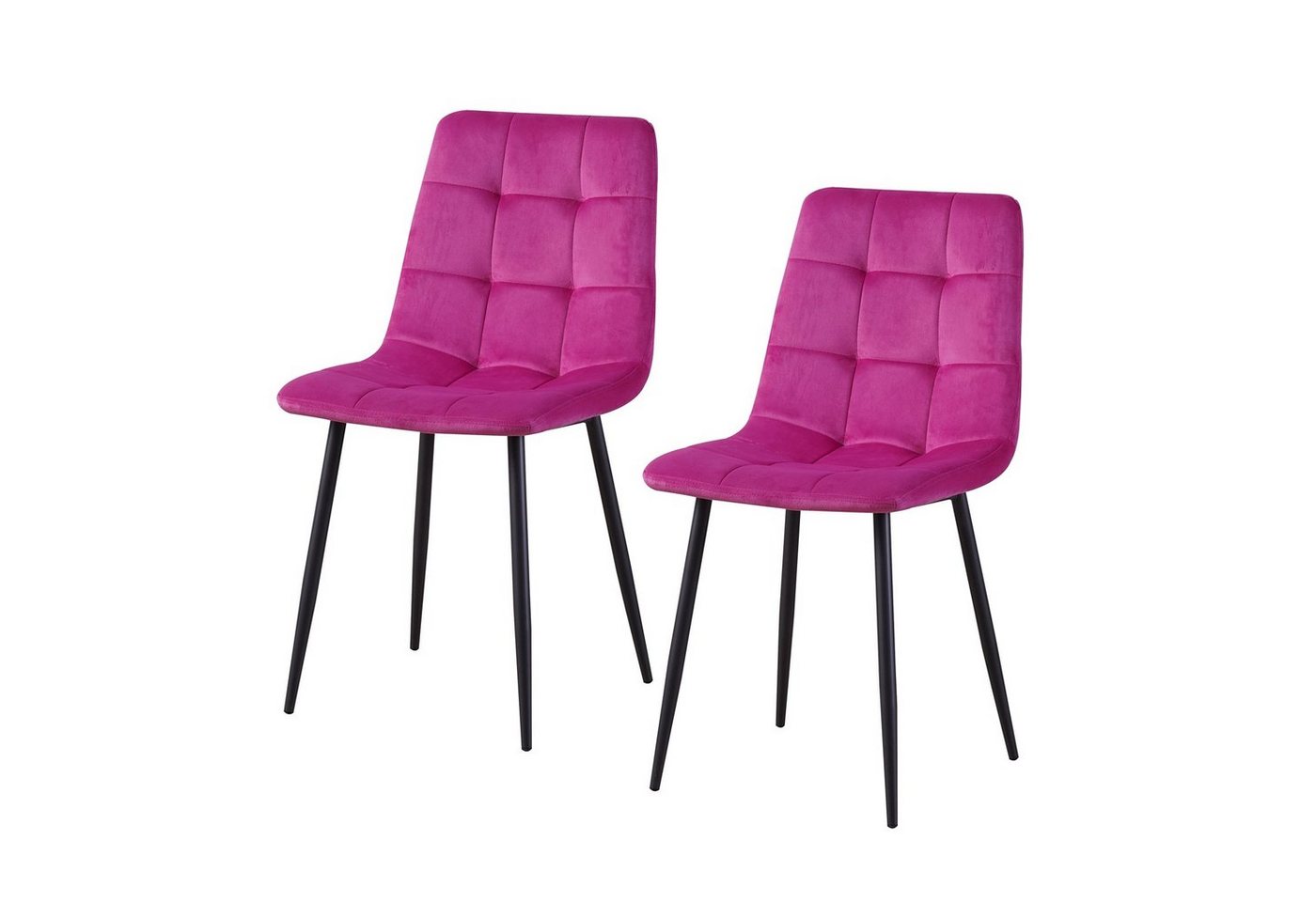HTI-Living Esszimmerstuhl Stuhl Mesa Velvet 2er-Set (Set, 2 St), Esszimmerstuhl Samt von HTI-Living