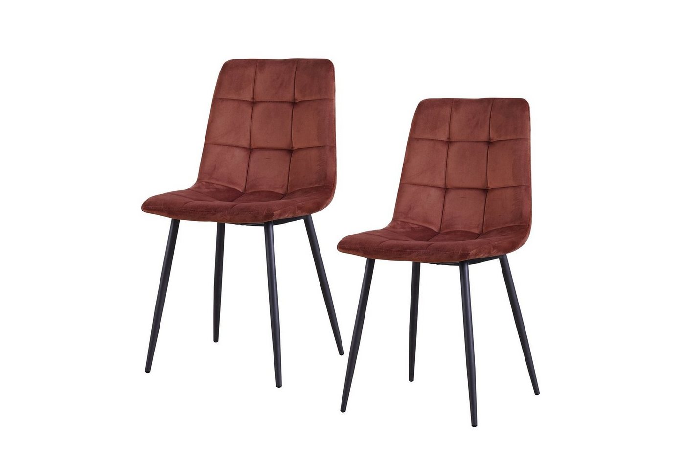 HTI-Living Esszimmerstuhl Stuhl Mesa Velvet 2er-Set (Set, 2 St), Esszimmerstuhl Samt von HTI-Living