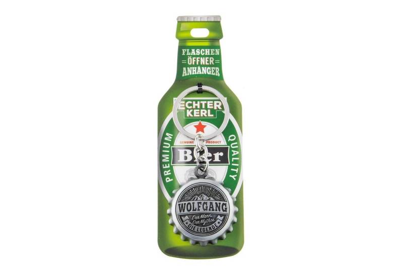 HTI-Living Flaschenöffner Echter Kerl Flaschenöffner Wolfgang (Stück, 1-tlg., 1 Flaschenöffner), Geschenkidee von HTI-Living