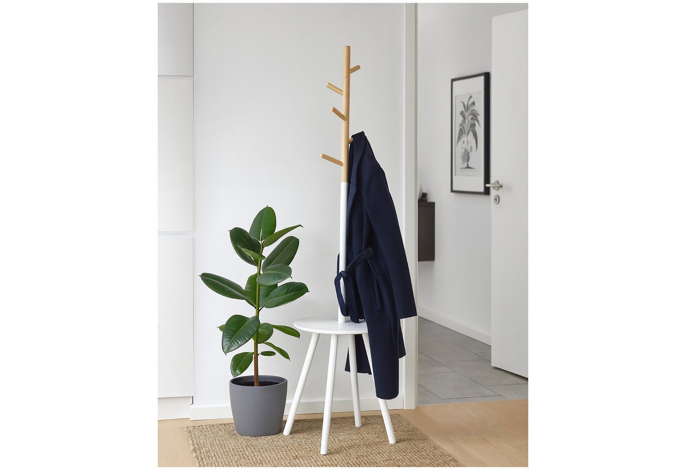 HTI-Living Garderobenständer Garderobenständer Jackenständer, (Stück, 1 St., 1 Kleiderständer), Kleiderständer von HTI-Living