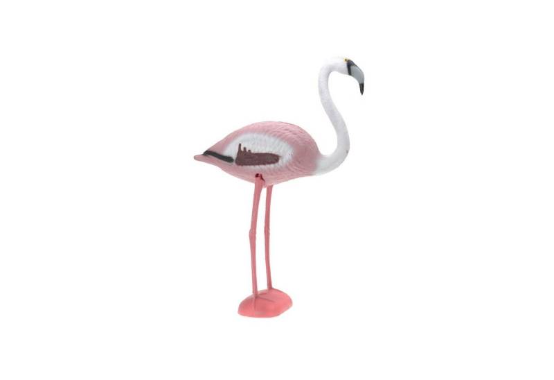 HTI-Living Gartenfigur Garten-Figur Flamingo Rosa-Weiß, (1 St., 1 Garten Figur), Vogelfigur Gartendekoration von HTI-Living