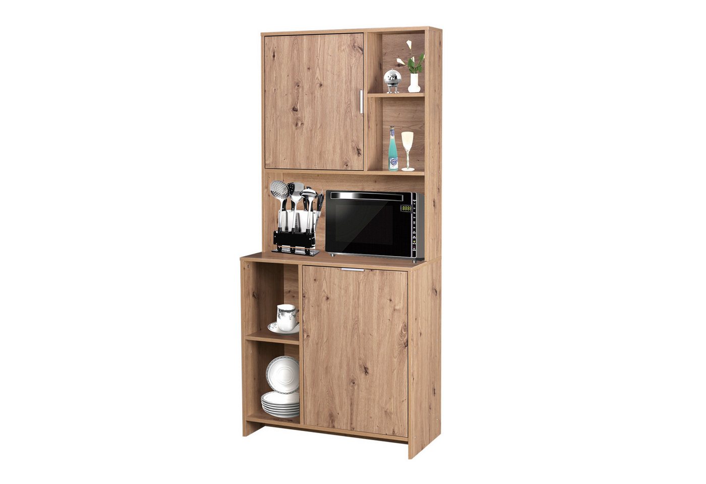 HTI-Living Hochschrank Küchenschrank Malin Artisaneiche (Stück, 1-St., 1 Küchenschrank) Küchenbuffet von HTI-Living