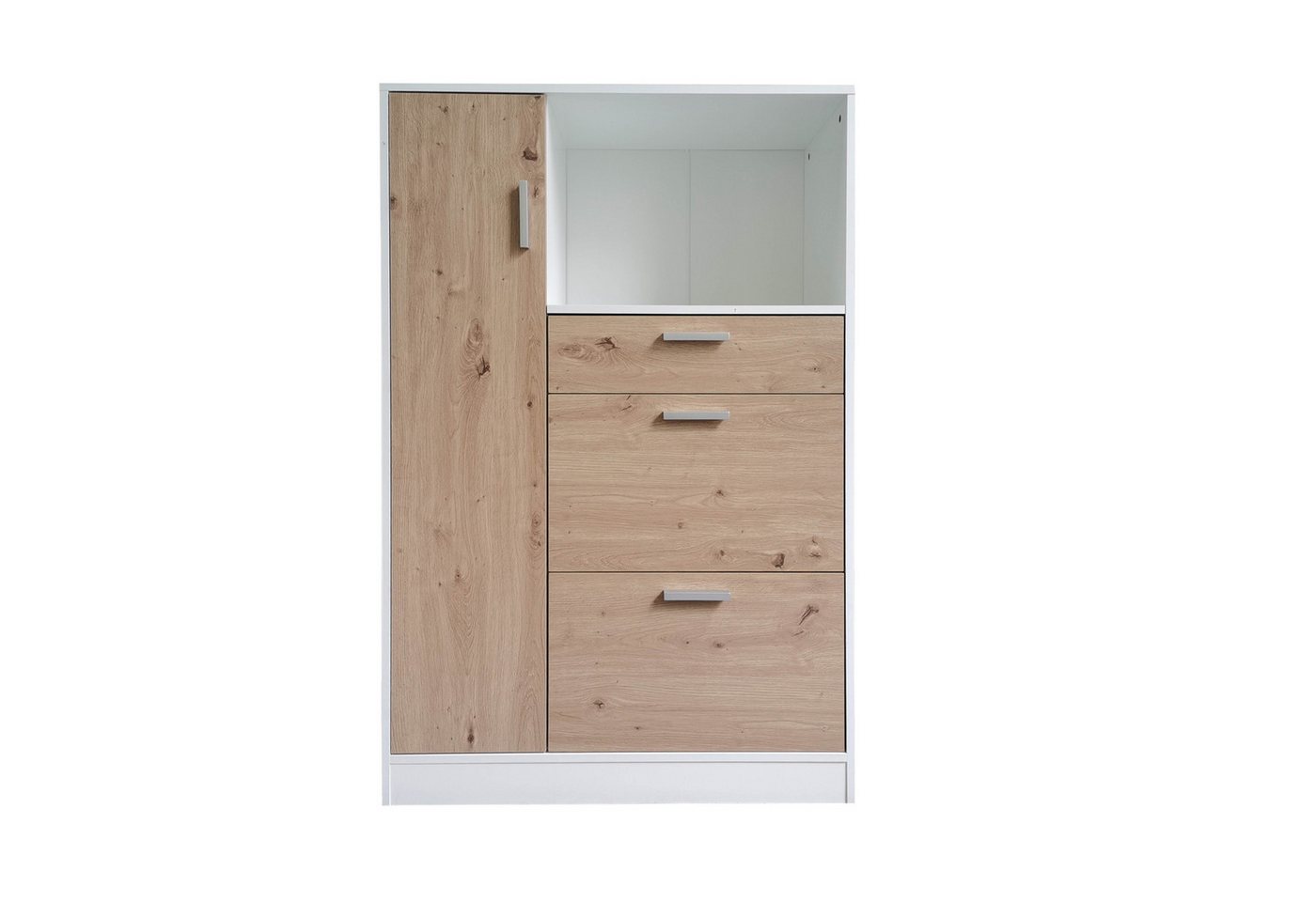 HTI-Living Hochschrank Küchenschrank Weiß Artisaneiche Blanca L (Stück, 1-St., 1 Küchenschrank) Mehrzweckschrank von HTI-Living