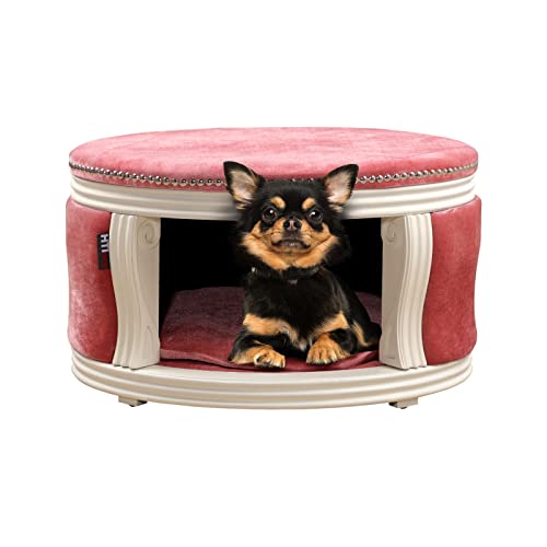 HTI-Living Hundebett Barock Cora Hundehöhle Rosa von HTI-Living