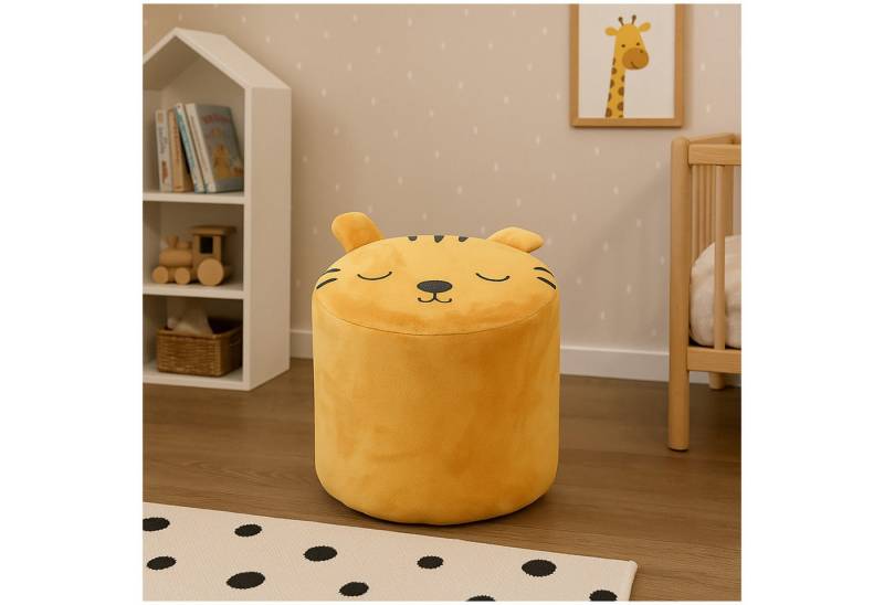HTI-Living Kinderhocker Tiger Tierhocker Kinderhocker (Stück, 1 St., 1 Hocker), Sitzhocker von HTI-Living