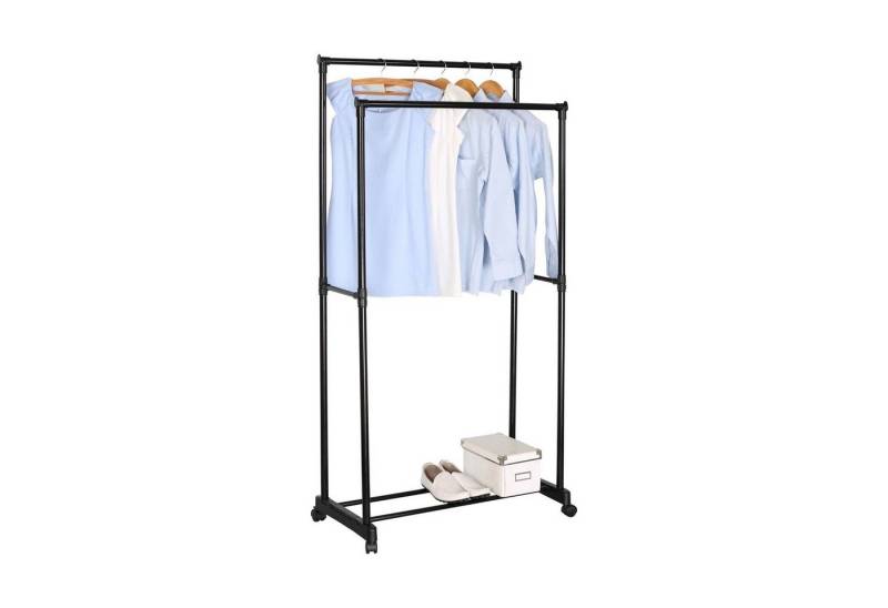 HTI-Living Kleiderständer Garderobenständer mit 2 Kleiderstangen, (Stück, 1 St., 1 Garderobenständer), Kleiderständer von HTI-Living