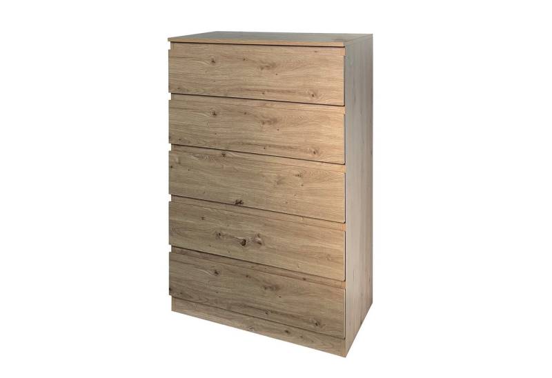 HTI-Living Kommode Kommode 5 Schubladen Thekla Artisaneiche (Stück, 1 St., 1 Kommode), Sideboard von HTI-Living