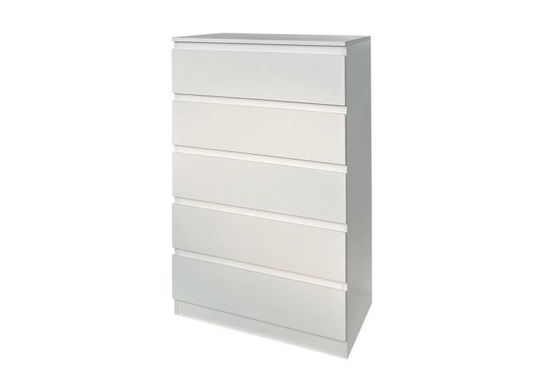HTI-Living Kommode Kommode 5 Schubladen Thekla Weiß (Stück, 1 St., 1 Kommode), Sideboard von HTI-Living