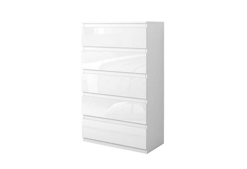 HTI-Living Kommode Kommode Kenji 5 Schubladen Hochglanz (Stück, 1 St., 1 Kommode), Sideboard von HTI-Living