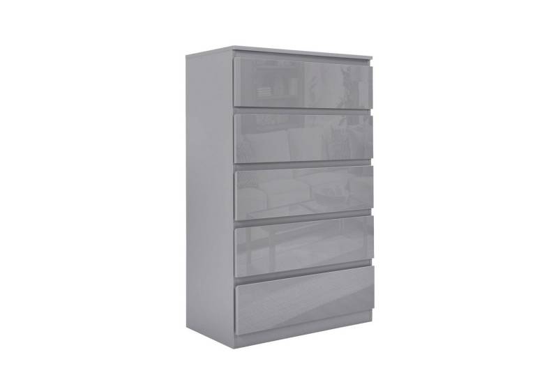 HTI-Living Kommode Kommode Kenji 5 Schubladen Hochglanz (Stück, 1 St., 1 Kommode), Sideboard von HTI-Living