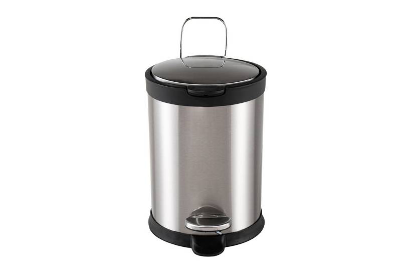 HTI-Living Kosmetikeimer Treteimer Edelstahl Jannik 3 Liter, Mülleimer Kosmetikeimer mit Soft-Close-Deckel von HTI-Living