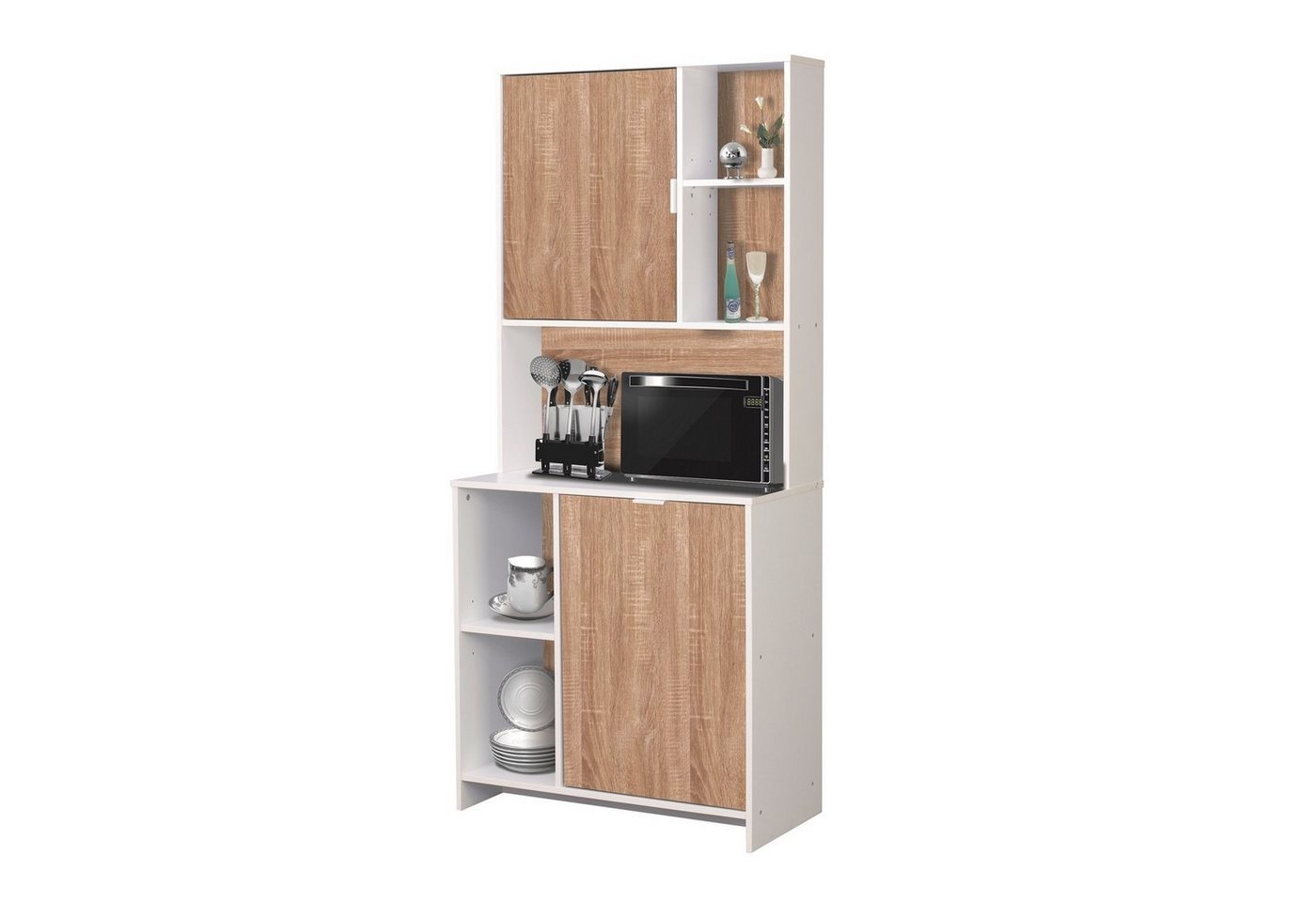 HTI-Living Küchenbuffet Küchenbuffet Malin (Stück, 1-St., 1 Küchenbuffet) Küchenschrank Mehrzweckschrank Mikrowellenschrank von HTI-Living