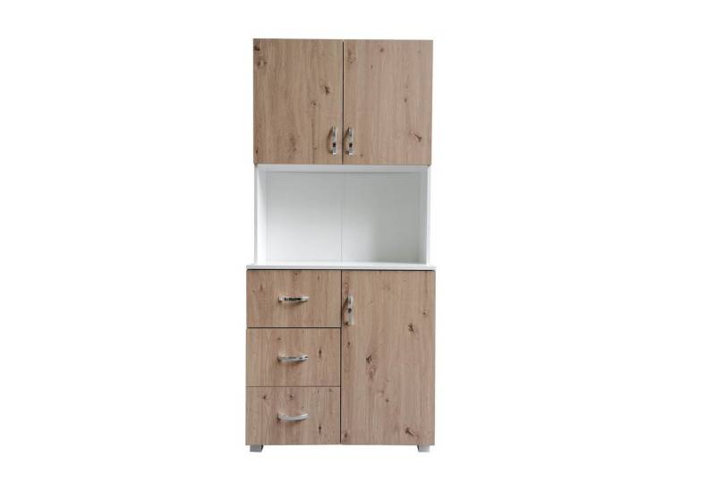 HTI-Living Küchenbuffet Küchenschrank Weiß Artisaneiche Blanca (Stück, 1-St., 1 Küchenschrank) Küchenbuffet von HTI-Living