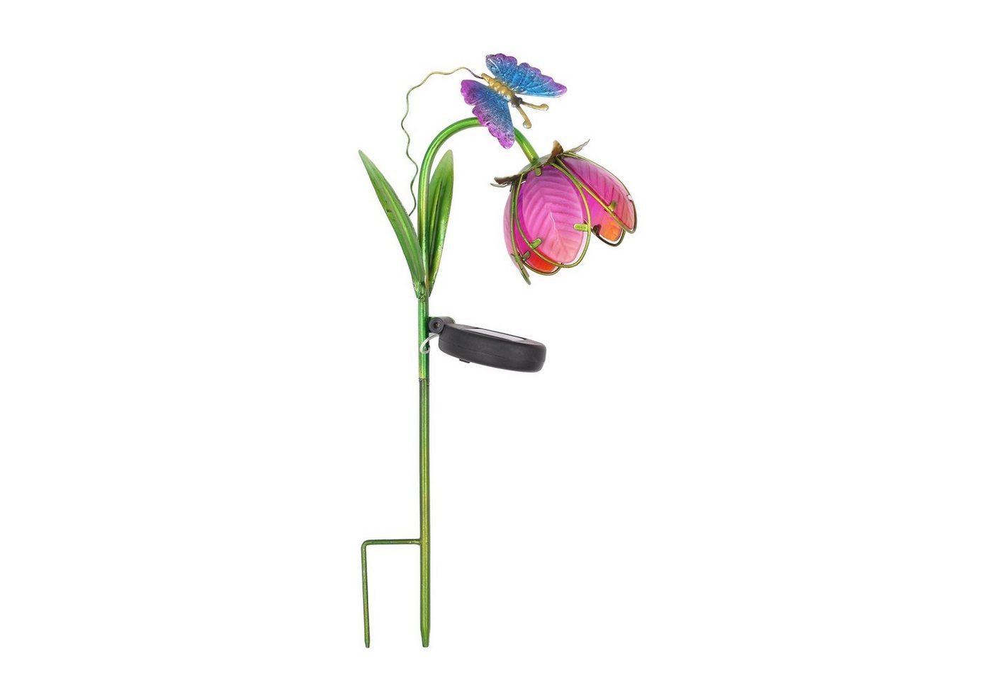 HTI-Living LED Solarleuchte Solarlampe Blume Soley, Gartenstecker von HTI-Living