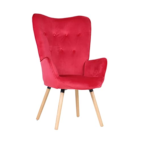 HTI-Living Loungesessel Cassidy Rot von HTI-Living