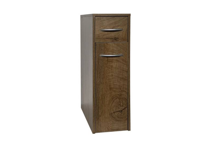 HTI-Living Midischrank Mehrzweckschrank schmal Thekla Eiche (Stück, 1-St., 1 Schrank) Nischenschrank für Küche und Bad von HTI-Living