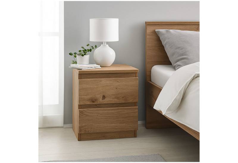 HTI-Living Nachtkommode Nachtkommode 2er Set Artisaneiche (Set, 2 St., 2 Nachtkommoden), Nachtschrank Nachttisch von HTI-Living