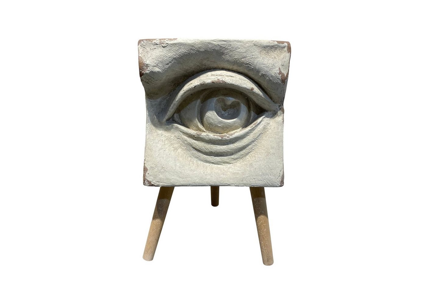 HTI-Living Pflanzkübel Pflanzgefäß Apollon Blumenkübel Auge (Stück, 1 St., 1 Pflanzgefäß ohne Dekoration), Übertopf Dreibein Antik von HTI-Living