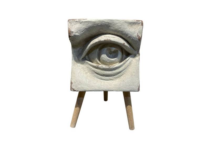 HTI-Living Pflanzkübel Pflanzgefäß Apollon Blumenkübel Auge (Stück, 1 St., 1 Pflanzgefäß ohne Dekoration), Übertopf Dreibein Antik von HTI-Living