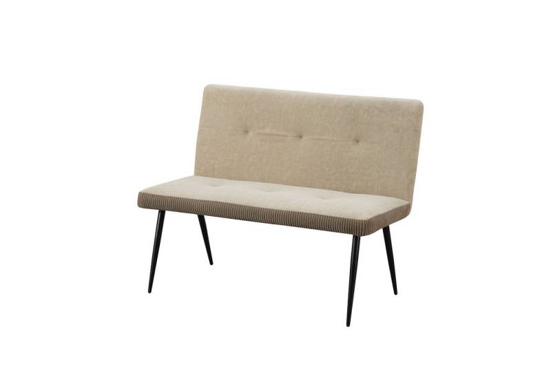 HTI-Living Polsterbank 2-Sitzer Bank Taupe Joschka (Stück, 1-St., 1 Sitzbank), Sitzbank Küchenbank von HTI-Living