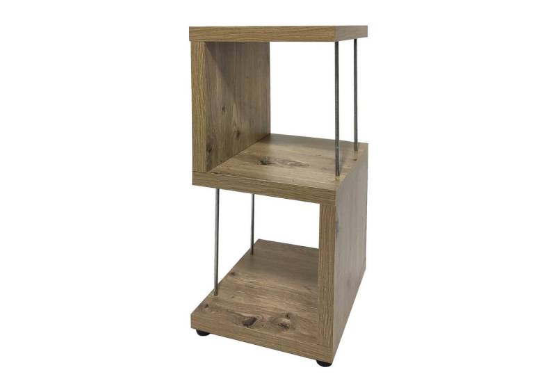 HTI-Living Regal Standregal 2 Fächer Thekla Artisaneiche, Stück 1-tlg., mit Metallstreben HTI-Living Regal Standregal 2 Fächer Thekla Artisaneiche, Stück 1-tlg., mit Metallstreben von HTI-Living